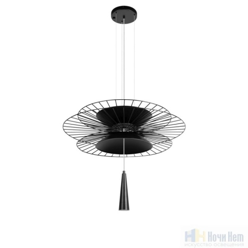 Светильник подвесной LOFT IT Star 10141B/600 Black, раздел каталога Подвесы 1 лампа интернет-магазина Ночи Нет