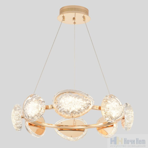 Люстра Crystal Lux FELICIDAD SP64W LED 0590/308, раздел каталога Стеклянные люстры интернет-магазина Ночи Нет