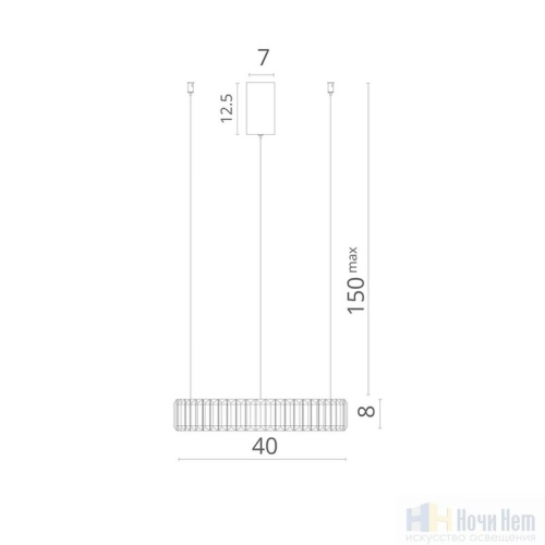 Люстра Divinare Renata 1135/02 SP-24, раздел каталога Хрустальные люстры интернет-магазина Ночи Нет