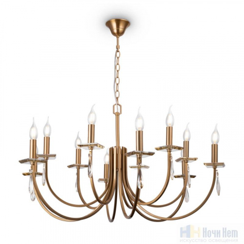 Люстра Freya Forte FR1006PL-12G, раздел каталога Кованые люстры интернет-магазина Ночи Нет