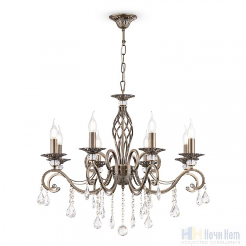 Люстра подвесная Maytoni Grace RC247-PL-08-R, раздел каталога Хрустальные люстры интернет-магазина Ночи Нет