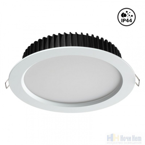 Светильник встраиваемый Novotech Drum 358304, раздел каталога Точечные светильники для ванной интернет-магазина Ночи Нет