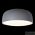 Светильник потолочный Loft IT Axel 10201/480 Grey, количество ламп - 1, площадь освещения - 6,4 кв.м Светильник потолочный Loft IT Axel 10201/480 Grey, раздел каталога Круглые современные светильники интернет-магазина Ночи Нет