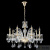 Люстра Crystal Lux MONICA SP8 GOLD 2502/308, раздел каталога Хрустальные люстры интернет-магазина Ночи Нет