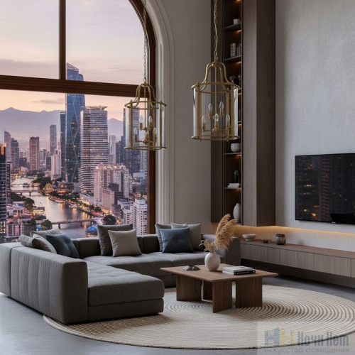 Люстра LOFT IT Lighthouse 10456/4 AB, раздел каталога Люстры с плафонами интернет-магазина Ночи Нет