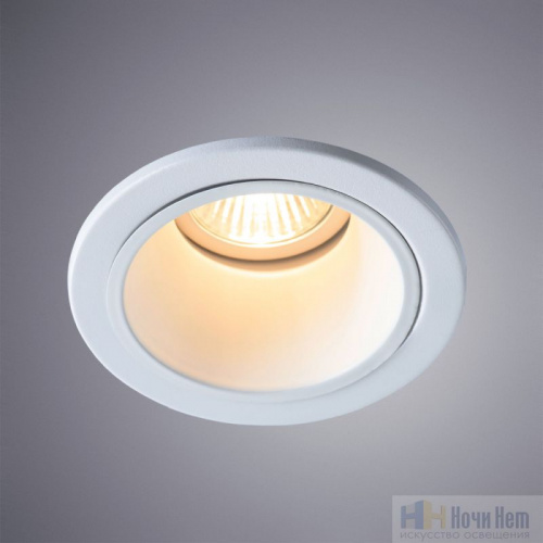 Точечный светильник Arte Lamp Taurus A6663PL-1WH, раздел каталога Точечные светильники металл интернет-магазина Ночи Нет