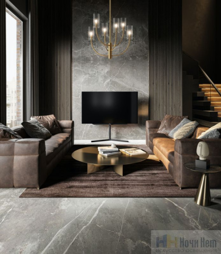 Люстра Maytoni Arco MOD223PL-06BS, раздел каталога Люстры с плафонами интернет-магазина Ночи Нет