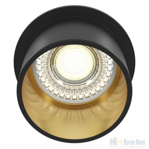 Светильник встраиваемый Maytoni Reif DL050-01GB, раздел каталога Точечные светильники металл интернет-магазина Ночи Нет