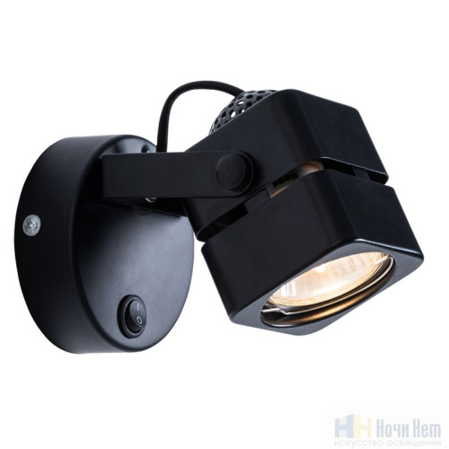 Спот Arte Lamp Misam A1315AP-1BK, раздел каталога Споты интернет-магазина Ночи Нет