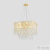 Люстра Crystal Lux ABRIL SP12 GOLD 0021/312, количество ламп - 12, площадь освещения - 24 кв.м Люстра Crystal Lux ABRIL SP12 GOLD 0021/312, раздел каталога Хрустальные люстры интернет-магазина Ночи Нет