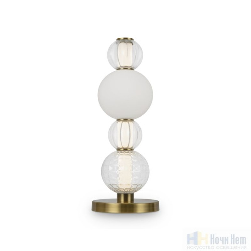 Настольная лампа Maytoni Collar MOD301TL-L18G3K, раздел каталога Настольные лампы с плафоном интернет-магазина Ночи Нет