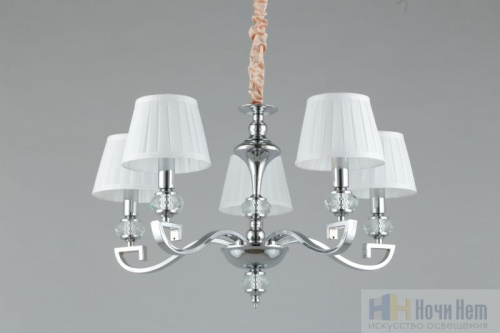 Люстра подвесная Omnilux Mozatte OML-72403-05, раздел каталога Люстры с абажурами интернет-магазина Ночи Нет