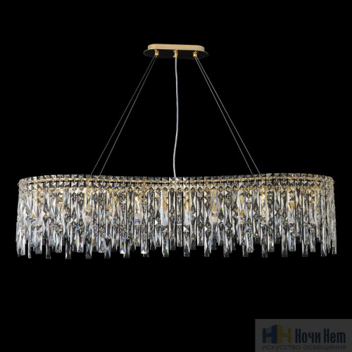Люстра Crystal Lux ABRIL SP12 L1200 GOLD 0021/312L, раздел каталога Хрустальные люстры интернет-магазина Ночи Нет