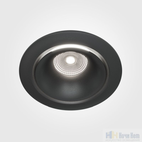 Встраиваемый светильник Maytoni Yin DL031-L12W4K-B, раздел каталога Светодиодные точечные светильники интернет-магазина Ночи Нет