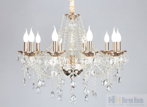 Люстра подвесная Omnilux Gadoni OML-74803-10, раздел каталога Хрустальные люстры интернет-магазина Ночи Нет