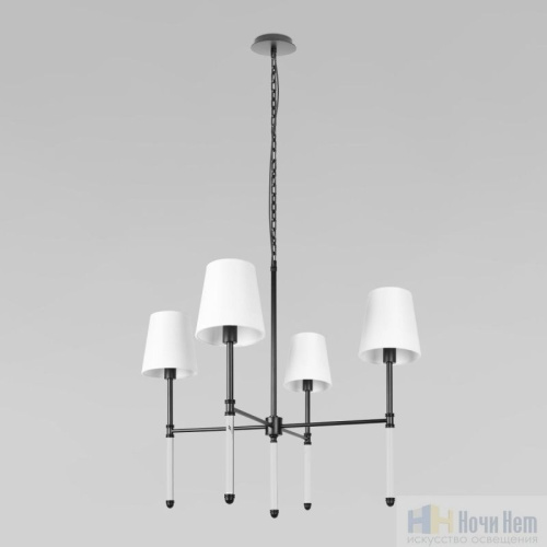 Люстра LOFT IT Cosy 10308 Black, раздел каталога Люстры с абажурами интернет-магазина Ночи Нет