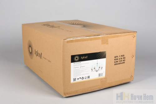 Люстра Aployt Malwa APL.712.03.08, раздел каталога Люстры с абажурами интернет-магазина Ночи Нет