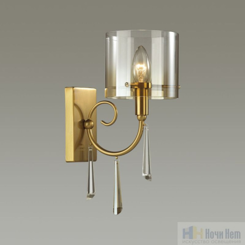 Бра Odeon Light Nicole 4886/1W, раздел каталога Бра с плафоном интернет-магазина Ночи Нет