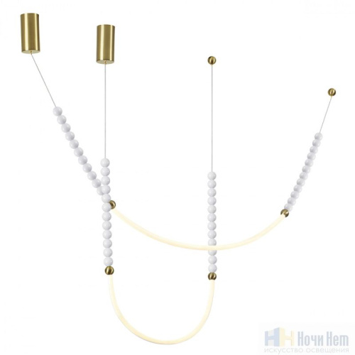 Светильник подвесной Odeon Light Monella 6639/24CL, раздел каталога Подвесы 1 лампа интернет-магазина Ночи Нет