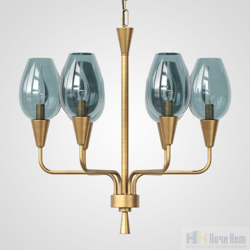 Люстра ImperiumLoft Viola 179881-26, раздел каталога Люстры с плафонами интернет-магазина Ночи Нет