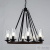 Люстра Arte Lamp Dalim A7014SP-8BK, количество ламп - 8, площадь освещения - кв.м Люстра Arte Lamp Dalim A7014SP-8BK, раздел каталога Кованые люстры интернет-магазина Ночи Нет