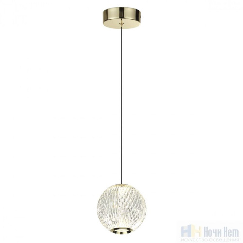 Светильник подвесной Odeon Light Crystal 5008/5LA, раздел каталога Подвесы 1 лампа интернет-магазина Ночи Нет