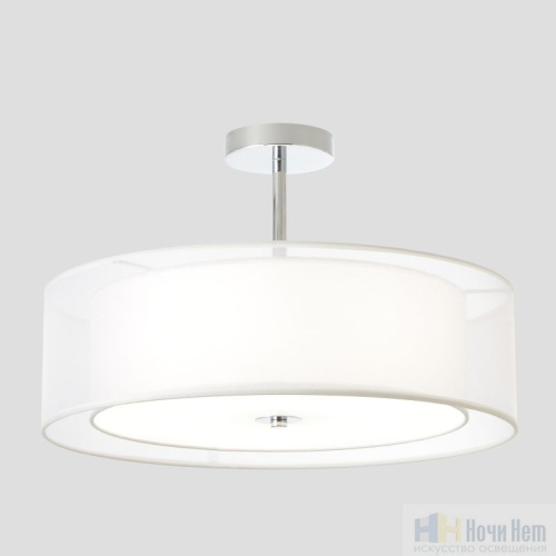 Люстра Crystal Lux MYSTERY PL5 CHROME 3930/105, раздел каталога Люстры с абажурами интернет-магазина Ночи Нет