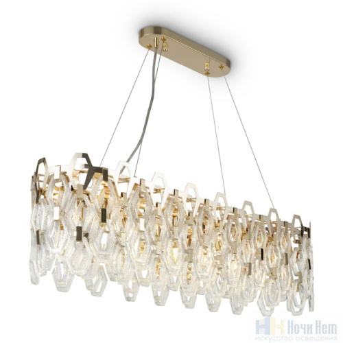 Люстра Maytoni Tissage MOD490PL-10G, раздел каталога Хрустальные люстры интернет-магазина Ночи Нет