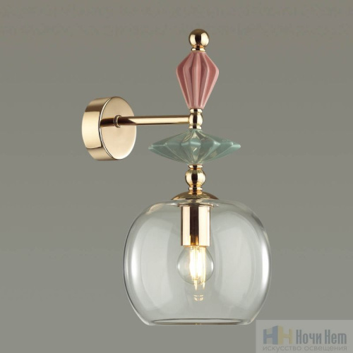 Бра Odeon Light Bizet 4855/1WB, раздел каталога Бра с плафоном интернет-магазина Ночи Нет