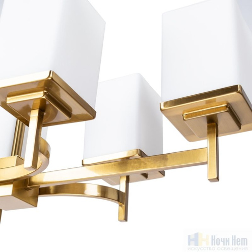 Люстра Divinare Fawaris 4504/17 LM-6, раздел каталога Люстры с плафонами интернет-магазина Ночи Нет