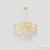 Люстра Crystal Lux ABRIL SP12 GOLD 0021/312, количество ламп - 12, площадь освещения - 24 кв.м Люстра Crystal Lux ABRIL SP12 GOLD 0021/312, раздел каталога Хрустальные люстры интернет-магазина Ночи Нет