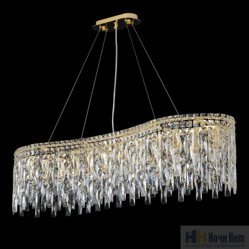 Люстра Crystal Lux ABRIL SP12 L1200 GOLD 0021/312L, раздел каталога Хрустальные люстры интернет-магазина Ночи Нет