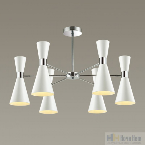 Люстра Lumion Quinn 3661/6C-0039145, раздел каталога Люстры с плафонами интернет-магазина Ночи Нет