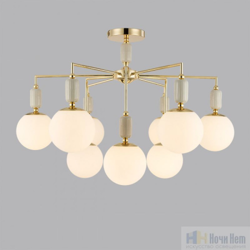 Люстра Lumion Vivien 6580/9C, раздел каталога Люстры с плафонами интернет-магазина Ночи Нет