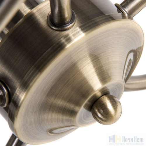 Люстра Arte Lamp Arya A2941PL-5AB, раздел каталога Люстры с плафонами интернет-магазина Ночи Нет