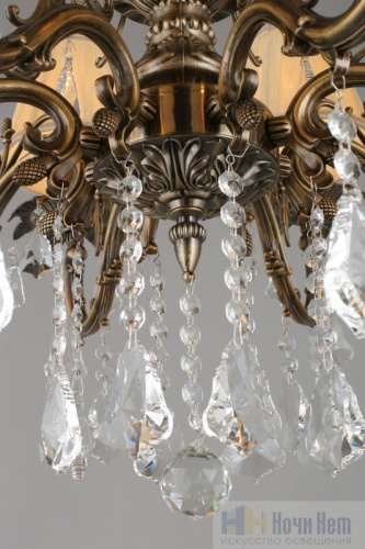 Люстра подвесная Omnilux Catanzaro OML-30813-08, раздел каталога Люстры с абажурами интернет-магазина Ночи Нет