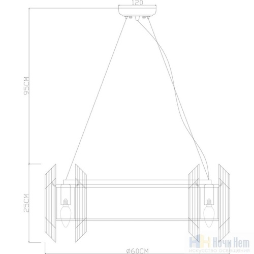 Люстра Arte Lamp Jastin A2848SP-8GO, раздел каталога Хрустальные люстры интернет-магазина Ночи Нет