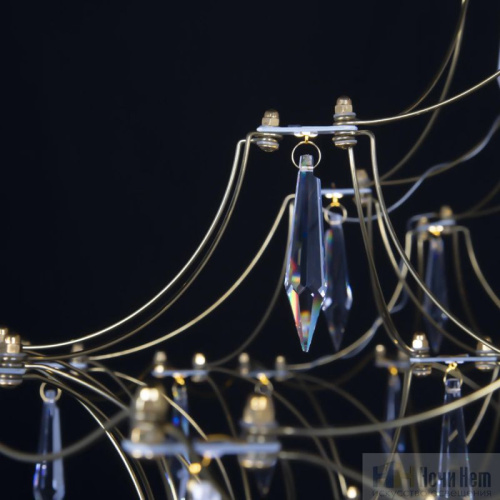 Люстра Loft IT Mira 10259/1000 Gold Asfour, раздел каталога Большие люстры интернет-магазина Ночи Нет