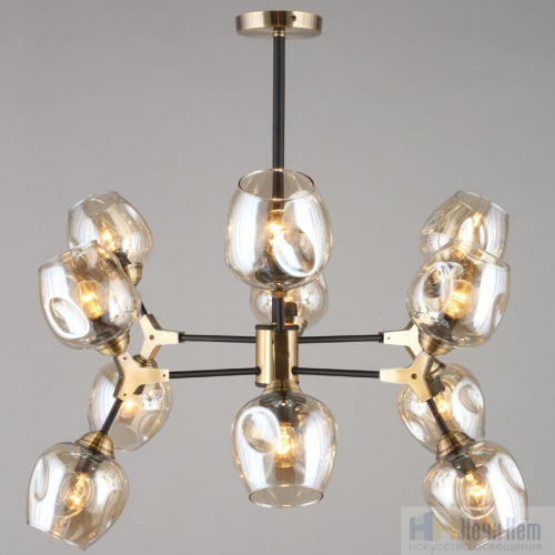 Люстра Omnilux Pozzallo OML-93407-12, раздел каталога Люстры с плафонами интернет-магазина Ночи Нет