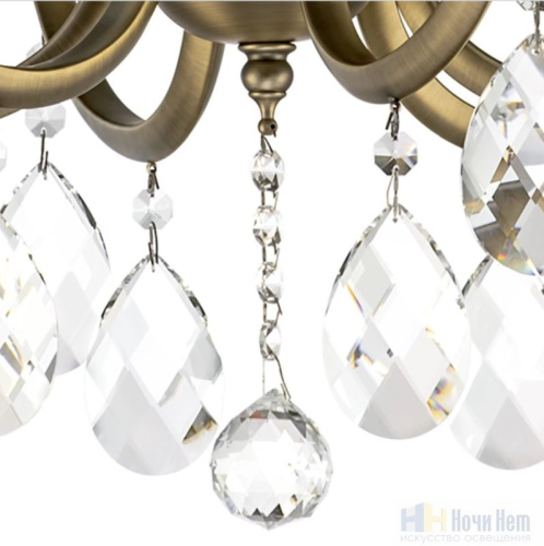 Люстра Osgona Stregaro 694061, раздел каталога Хрустальные люстры интернет-магазина Ночи Нет