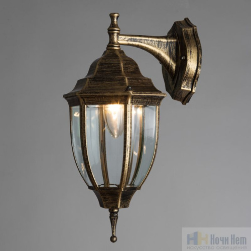 Уличный светильник Arte Lamp Pegasus A3152AL-1BN, раздел каталога Настенные уличные светильники интернет-магазина Ночи Нет