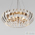 Люстра LOFT IT Dakota 10300/600 French gold, раздел каталога Люстры с плафонами интернет-магазина Ночи Нет