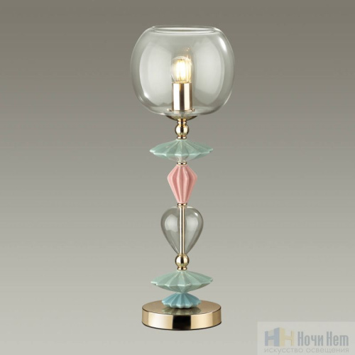 Настольная лампа Odeon Light Bizet 4855/1T, раздел каталога Настольные лампы с плафоном интернет-магазина Ночи Нет