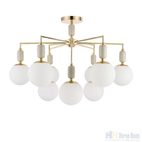 Люстра Lumion Vivien 6580/9C, раздел каталога Люстры с плафонами интернет-магазина Ночи Нет