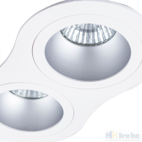 Светильник встраиваемый Arte Lamp Alkes A2161PL-2WH, раздел каталога Поворотные точечные светильники интернет-магазина Ночи Нет