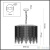 Люстра Odeon Light Chokka 5028/9, раздел каталога Хрустальные люстры интернет-магазина Ночи Нет