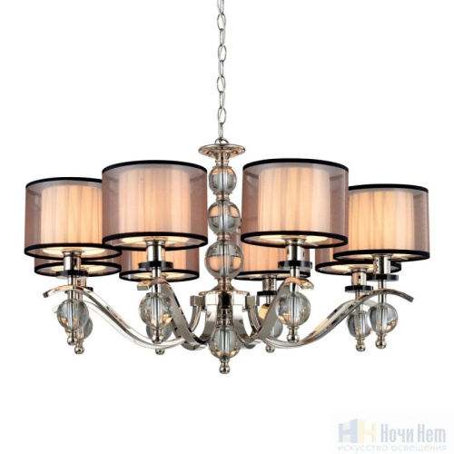Люстра Aployt Floret APL.703.03.08, раздел каталога Люстры с абажурами интернет-магазина Ночи Нет