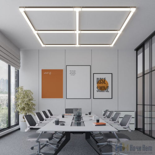 Соединитель L c одним сетевым входом Novotech Bits 359117, раздел каталога Линейные светильники интернет-магазина Ночи Нет