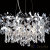 Люстра Crystal Lux Romeo SP6 chrome D600, количество ламп - 6, площадь освещения - 15 кв.м Люстра Crystal Lux Romeo SP6 chrome D600, раздел каталога Хрустальные люстры интернет-магазина Ночи Нет