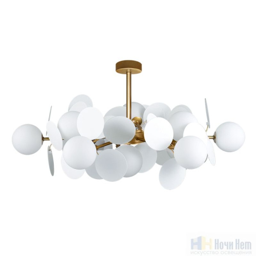 Люстра Loft IT Matisse 10008/12 white, раздел каталога Люстры с плафонами интернет-магазина Ночи Нет
